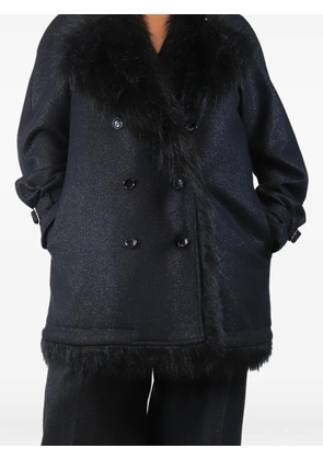 Comme Des Garçons Pre-Owned long-sleeve buttoned coat - Black