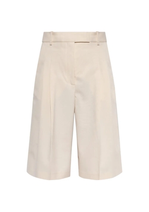 By Malene Birger Cymbaria pleated shorts - White