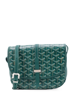 Goyard Pre-Owned Belvedere II Messenger Bag Coated Canvas PM crossbody bag - Green