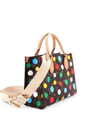 Louis Vuitton Pre-Owned OnTheGo Yayoi Kusama Painted Dots Monogram Canvas PM tote bag - Brown