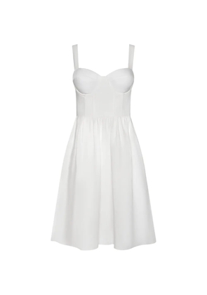 L'Agence Tiani bustier dress - White