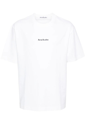 Acne Studios logo-print cotton T-shirt - White