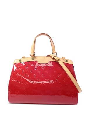 Louis Vuitton Pre-Owned Monogram Vernis Brea shoulder bag - Red