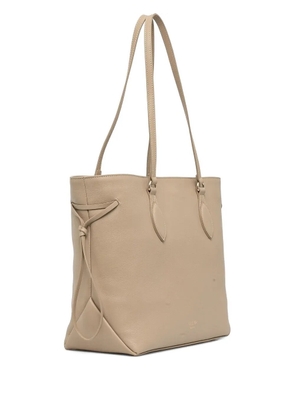 GUESS USA Florence leather tote bag - Neutrals