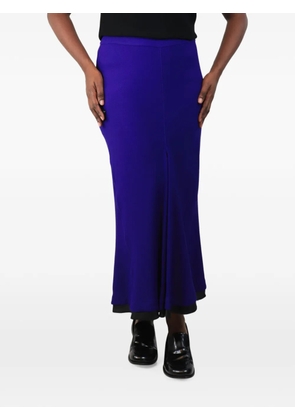 Marni Pre-Owned crepe midi skirt - Purple