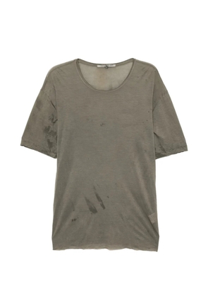 CHIAHUNG SU hand-dyed relaxed-fit T-shirt - Green