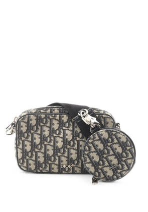 Christian Dior Pre-Owned 2010s small Oblique jacquard shoulder bag - Neutrals