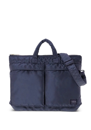 Porter-Yoshida & Co. tanker helmet tote bag - Blue