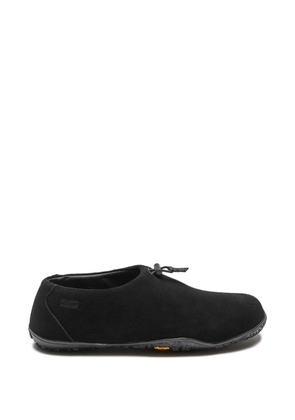 Suicoke leather slip-on sneakers - Black