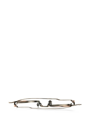 Movitra Nexus round-frame glasses - Brown