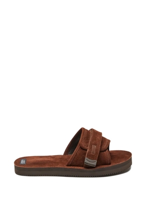 Suicoke Padri-S logo-detail sandals - Brown