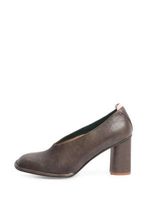 Alysi block-heel pumps - Brown