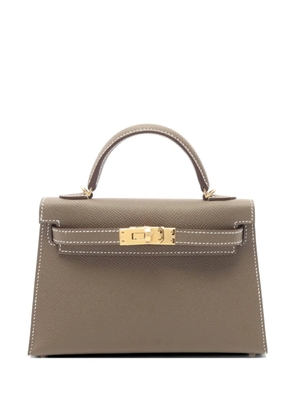 Hermès Pre-Owned 2026 mini Kelly II Etoupe shoulder bag - Brown