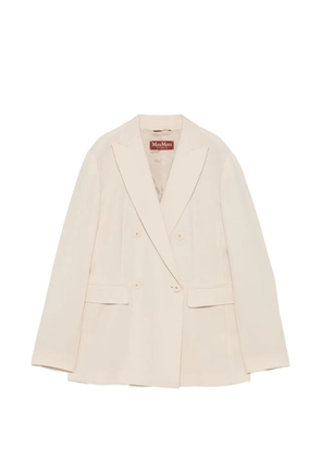 'S Max Mara Ebbri double-breasted peak-lapels jacket - Neutrals
