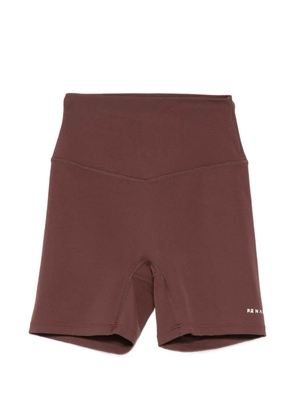 P.E Nation Signature bike shorts - Brown
