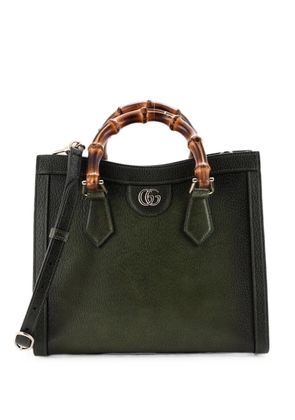 Gucci Pre-Owned Diana NM Bamboo Handle Leather Small tote bag - Green