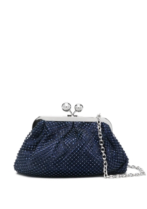 Weekend Max Mara small Pasticcino clutch bag - Blue