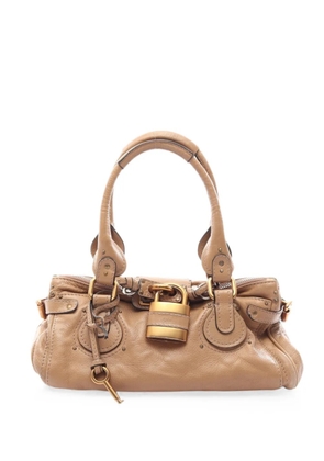 Chloé Pre-Owned 2000s Paddington tote bag - Neutrals