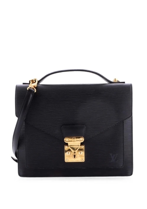 Louis Vuitton Pre-Owned Monceau Handbag Epi Leather crossbody bag - Black