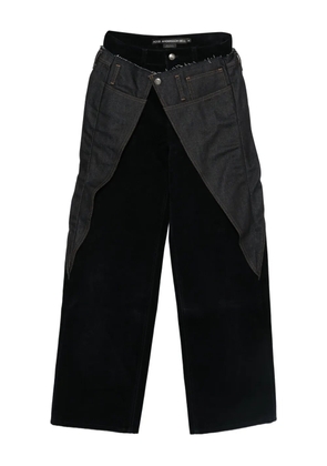 Andersson Bell cotton layered jeans - Blue