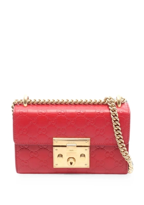 Gucci Pre-Owned 00s small Guccissima shoulder bag - Red