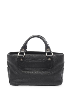 Celine Pre-Owned 2000s Boogie leather tote bag - Black