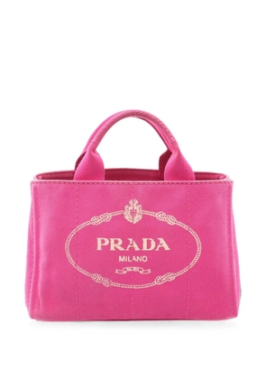 Prada Pre-Owned 2000s mini Canapa tote bag - Pink