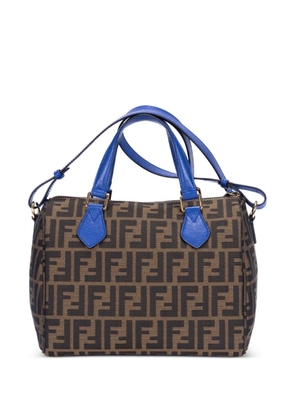 Fendi Pre-Owned Zucca Boston handbag - Brown
