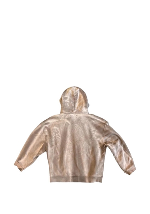 AMIRI Bones studded hoodie - Brown