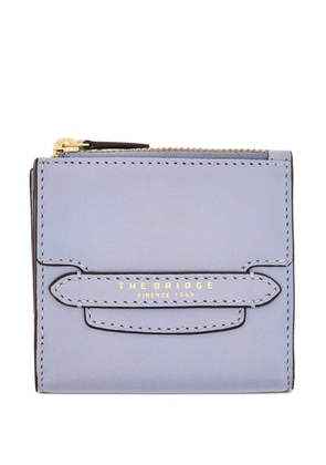 The Bridge leather wallet - Blue