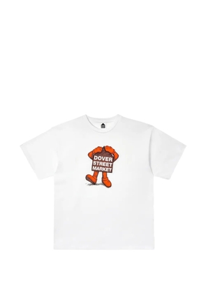 KAWS x Dover Street Market graphic-print T-shirt - White