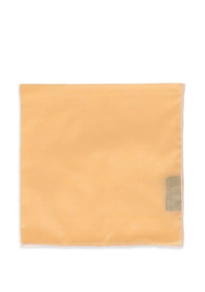 TOM FORD piped-edge pocket square - Yellow