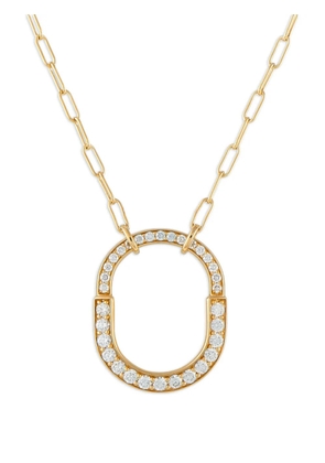 Tiffany & Co. Pre-Owned Lock diamond necklace - Gold