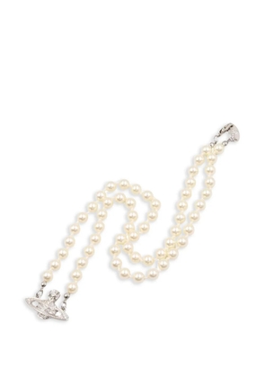 Vivienne Westwood Pre-Owned 2020s Mini Bas Relief necklace - Silver