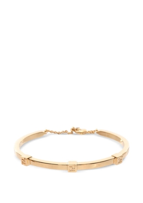 Fendi Pre-Owned 20s Forever FF logo bracelet - Gold
