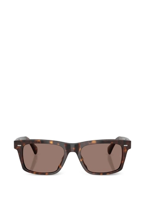 Oliver Peoples R-16 square-frame sunglasses - Brown