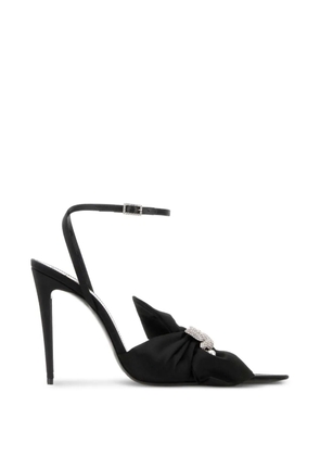 Saint Laurent Dove crystal-embellished pumps - Black