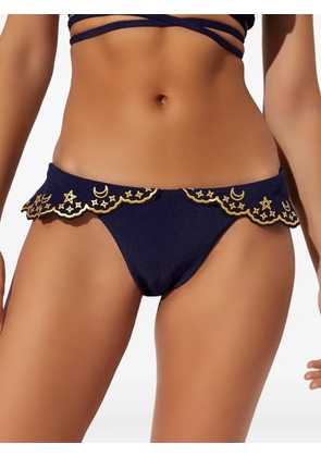 Beach Riot Chloe navy bikini bottom - Blue
