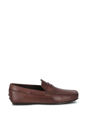 Tod's Gommino leather loafers - Brown