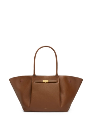 DeMellier New York grain leather tote bag - Brown
