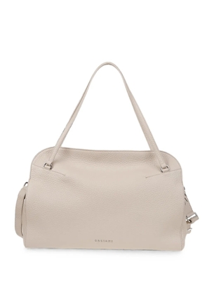 Orciani large Lido shoulder bag - Neutrals