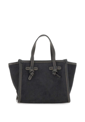 MARCELLA CLUB Miss Marcella suede handbag - Black