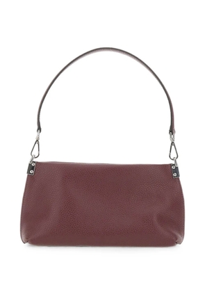 GIANNI CHIARINI Fanny pebbled leather shoulder bag - Red