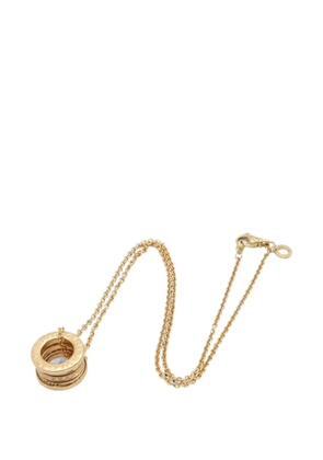 Bvlgari Pre-Owned 2010s B-zero1 diamond necklace - Gold