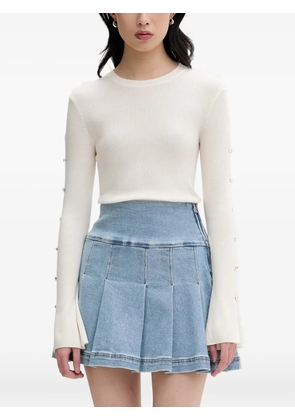 FROM FUTURE ribbed-knit sweater - Neutrals