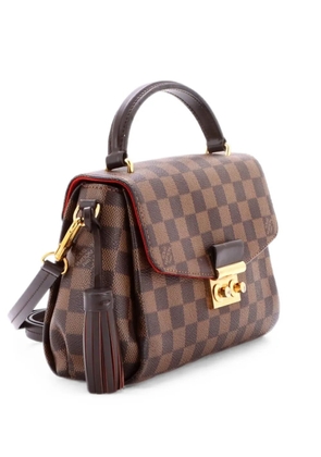 Louis Vuitton Pre-Owned Croisette Handbag Damier crossbody bag - Brown