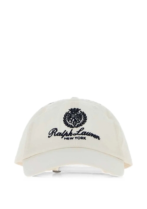 Polo Ralph Lauren logo-embroidered cap - White