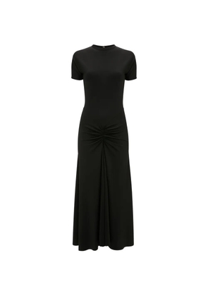 Victoria Beckham Blaire gathered midi dress - Black