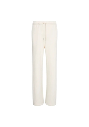 Calvin Klein drawstring-waist logo-embroidered track pants - White