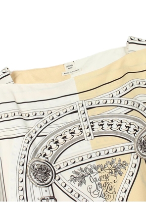 Hermès Pre-Owned 2010s Grand Tralala silk dress - Neutrals